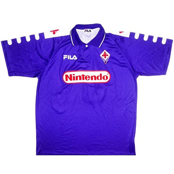 Camiseta Fiorentina FILA Primera equipo Retro 1998 1999 Purpura